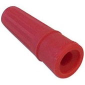 Canare CB02 Connector Boot for 75 ohm BNC Crimp Plugs/Video Patch Cord (Red)