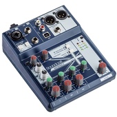 Soundcraft Notepad-5 Small-Format Analog Mixing Console with USB I/O