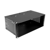 DYNAMIX HWMB300-4U 300mm Deep 19" Fully Enclosed Hinged Wall Mount Bracket