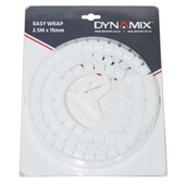 DYNAMIX Easy Wrap Cable Management Solution (White, 2.5m x 15mm)