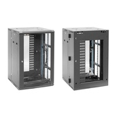 DYNAMIX RDME18 18RU 600mm Deep Universal Swing Frame Cabinet