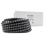 DYNAMIX Easy Wrap Cable Management Solution (Black, 20m x 25mm)