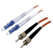 DYNAMIX 62.5u LC/ST OM1 Fibre Lead (Duplex, Multi-Mode, 15m)