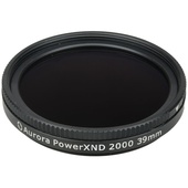 Aurora-Aperture 39mm PowerXND 2000 Variable Neutral Density 1.2 to 3.3 Filter (4 to 11 Stops)