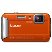 Panasonic Lumix DMC-FT30GN-D Digital Camera (Orange)
