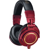 Audio-Technica ATH-M50x Monitor Headphones (Limited Edition Red)