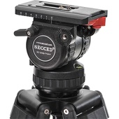 Secced SC-DV6/75RP Fluid Head and SC-PB10 Pan Bar