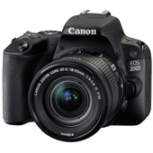 Canon EOS 200D DSLR Camera with 18-55mm Lens (Black)