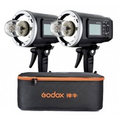 Godox AD600B Twin Kit + Carry Case