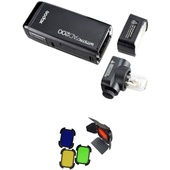 Godox AD200 TTL Pocket Flash with Barndoor Kit