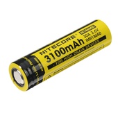 NITECORE NI18650D Button Top Rechargeable Li-Ion Battery 18650 Battery (3100mAh)