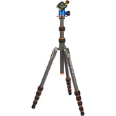 3 Legged Thing Punks Brian Travel Tripod with Airhed Neo Ball Head (Carbon Fiber, Bronze/Blue)
