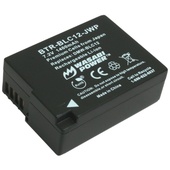 Wasabi Power Battery for Panasonic DMW-BLC12, DMW-BLC12E, DMW-BLC12PP