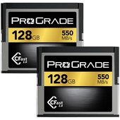 ProGrade Digital 128GB CFast 2.0 Memory Card (2-Pack)