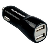 Promate 3100mA Dual Port USB Car Charger (Black)