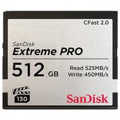 SanDisk 512GB Extreme PRO CFast 2.0 Memory Card