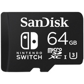 SanDisk 64GB UHS-I microSDXC Memory Card for the Nintendo Switch