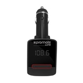 Promate In-Car FM Modulator With USB Charging Port