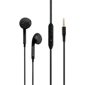 Promate Lightweight High Performance Stereo Earbuds (Black)