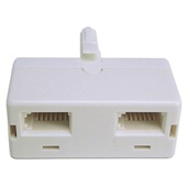 DYNAMIX BT Telephone Jack Double Adaptor
