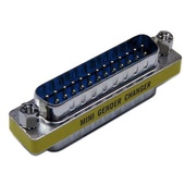DYNAMIX DB25 Male/Male Mini Gender Changer