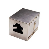DYNAMIX Cat6A 10G Shielded Joiner RJ-45 8C (2x RJ-45 Sockets)