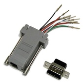 DYNAMIX DB9 Male to RJ45 Adaptor (8 Wire)