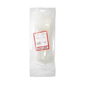 DYNAMIX CAB236 Cable Ties 200mm x 3.6mm (20 x 0.36 cm) - Pack of 100, White