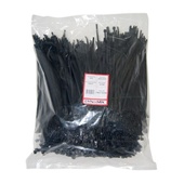 DYNAMIX CABLE-TIE250B Cable Ties 250mm x 4.8mm (25 x 0.48 cm) - 1000 Pack, Black