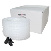 DYNAMIX Easy Wrap Cable Management Solution (Clear, 20m x 25mm)