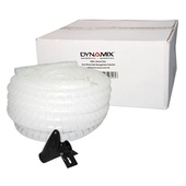 DYNAMIX Easy Wrap Cable Management Solution (Clear, 20m x 20mm)