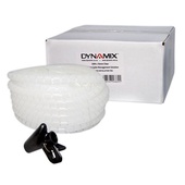 DYNAMIX Easy Wrap Cable Management Solution (Clear, 20m x 15mm)