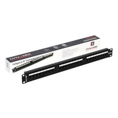 DYNAMIX 24-Port 19" Cat6 UTP Patch Panel with Labeling Kit