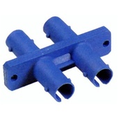 DYNAMIX Fibre ST/ST Duplex Multi-Mode Joiner with PhBr Sleeve