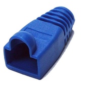 DYNAMIX RJ45 Strain Relief Boot (6 mm, Blue, 20 Pack)