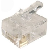 DYNAMIX RJ-11 6P4C Modular Plug (20 Pack)