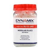 DYNAMIX RJ-12 6P6C Modular Plug (200 Pack)