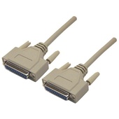 DYNAMIX DB25 Female/Female Null Modem Cable (2 m)