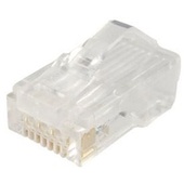 DYNAMIX RJ-45 Latch Down Clip Jar (Round, Stranded, 100 Pieces)