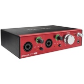 Focusrite Clarett 2Pre USB 10 in 4 out USB Audio Interface with MIDI I/O for Mac & PC
