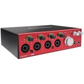 Focusrite Clarett 4Pre USB 18 in 8 out USB Audio Interface with MIDI I/O for Mac & PC