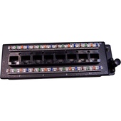 DYNAMIX 8 Port Cat6 Slimline Patch Panel
