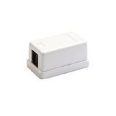 DYNAMIX 1 Port Unloaded Keystone Wall Mount Enclosure