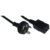 DYNAMIX 3-Pin/C19 15A Power Cord (2 m)