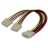 DYNAMIX Internal Drive Power Splitter Cable 1x 5.25" to 2x 5.25" (14cm)