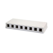 DYNAMIX 8 Port Unloaded Keystone Wall Mount Enclosure