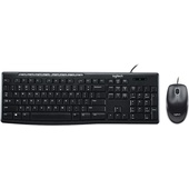 Logitech MK200 Wired USB Keyboard and Mouse