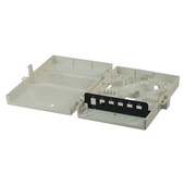 DYNAMIX Fibre Wall Enclosure 6 Port SC Duplex
