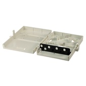 DYNAMIX Fibre Wall Enclosure 8 Port ST Simplex Unloaded
