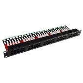 DYNAMIX 50 Port 19" Voice Rated Patch Panel Unshielded